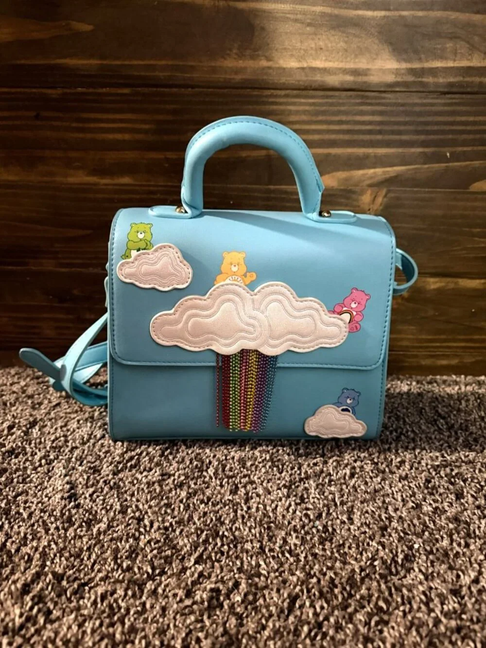 Danielle Nicole x Care Bears Rainbow Cloud Satchel Crossbody